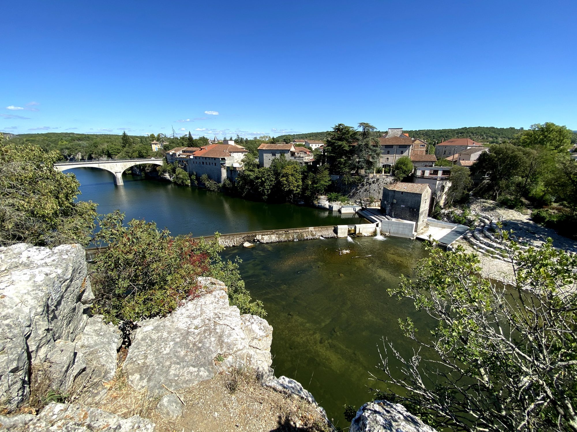 Ruoms et Labeaume