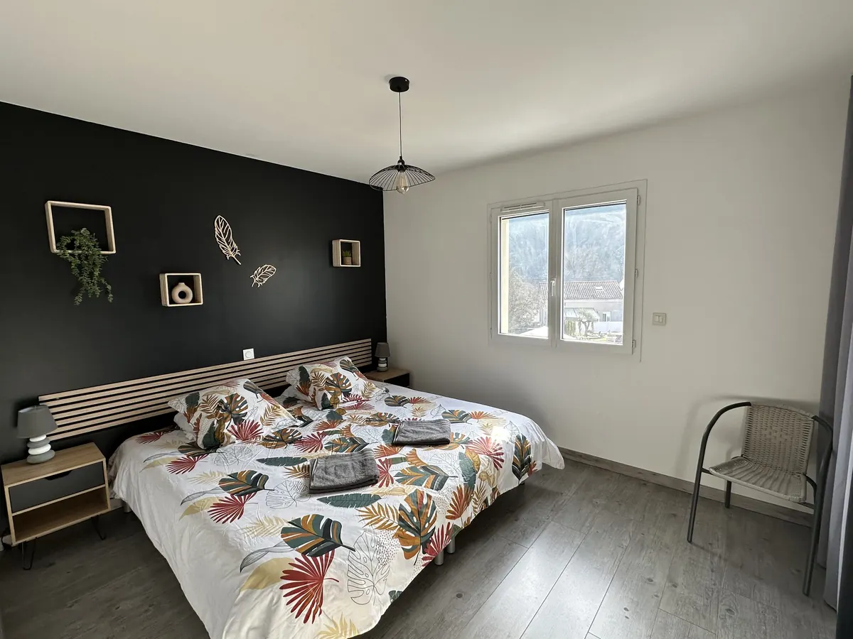 Chambre parentale avec lit king-size